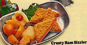 Crusty Ham Sizzler