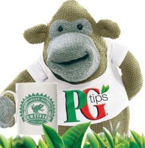 The PG Tips Tea monkey from jolly old England.