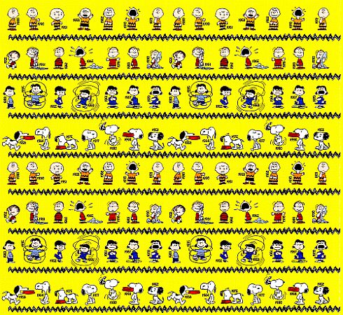 anuts characters background with Charlie Brown, Snoopy, Lucy, Linus.